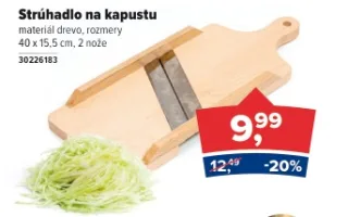 Strúhadlo na kapustu 40 cm