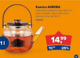 Kanvica AURORA 1 l