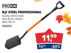 PROKIN Rýľ STEEL PROFESSIONAL