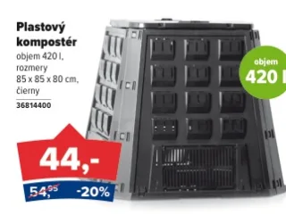 Plastový kompostér 420 l