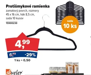 Protišmykové ramienka 10 ks