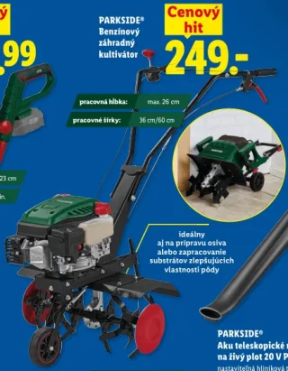 PARKSIDE Benzínový záhradný kultivátor