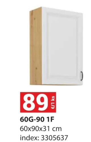 Kuchynská skrinka Stilo 60G-90 1F