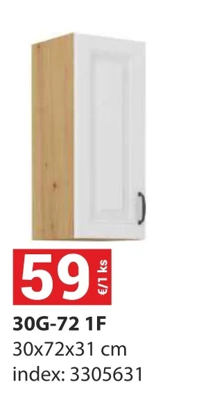 Kuchynská skrinka Stilo 30G-72 1F