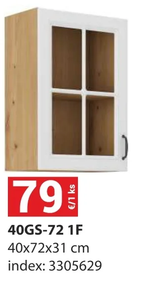 Kuchynská skrinka Stilo 40GS-72 1F