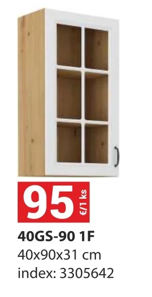 Kuchynská skrinka Stilo 40GS-90 1F