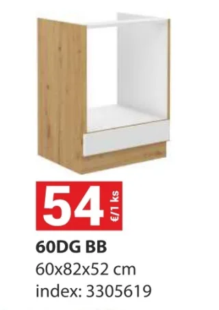 Kuchynská skrinka Stilo 60DG BB