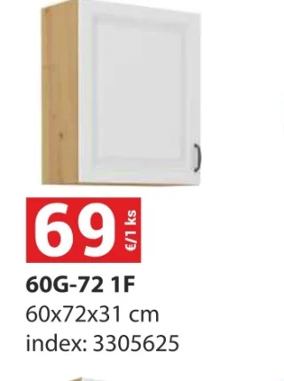 Kuchynská skrinka Stilo 60G-72 1F