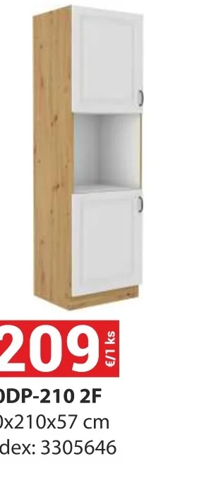 Kuchynská skrinka Stilo 60DP-210 2F