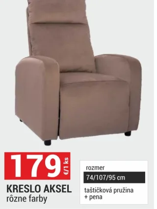 Kreslo Aksel