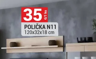 Polička Natural N11
