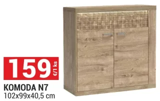 Komoda Natural N7