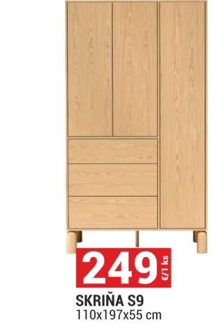 Skriňa Samden S9