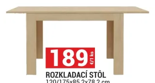 Rozkladací stôl Skelbit