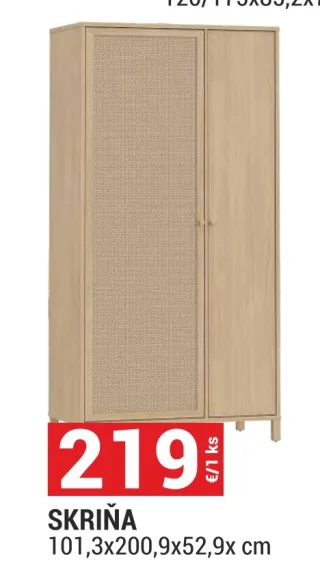 Skriňa Skelbit 101 cm