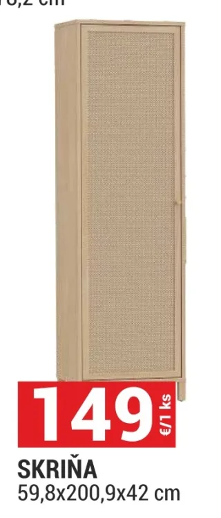 Skriňa Skelbit 59 cm
