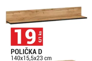 Polička Palmer D