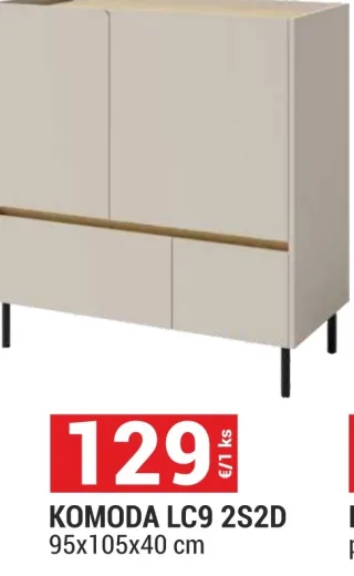 Komoda Luca LC9 2S2D
