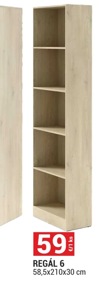 Regál Braga 6