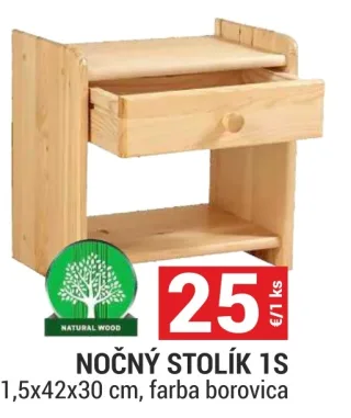 Nočný stolík 1S