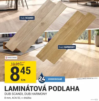 SWISS KRONO laminátová podlaha Dub Scandi