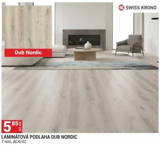SWISS KRONO laminátová podlaha Dub Nordic
