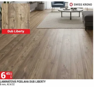 SWISS KRONO laminátová podlaha Dub Liberty