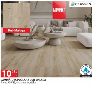 CLASSEN laminátová podlaha Dub Malaga