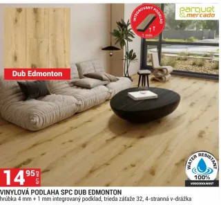 Vinylová podlaha SPC Dub Edmonton