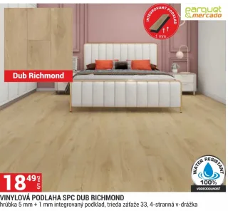 Vinylová podlaha SPC Dub Richmond