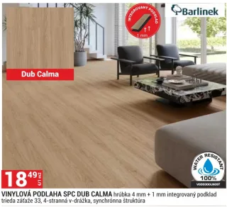 Vinylová podlaha SPC Dub Calma