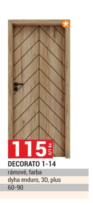 Dvere Decorato 1–14