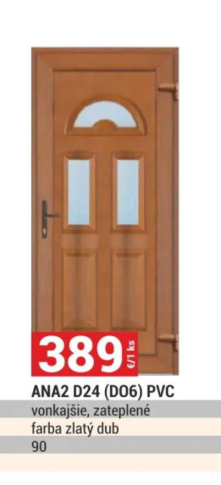 Vchodové dvere Ana2 D24 (D06) PVC