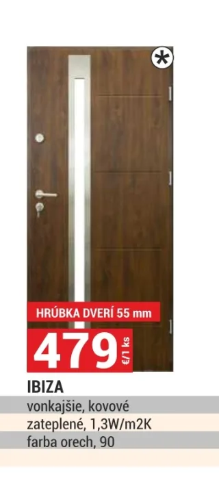 Vchodové dvere Ibiza