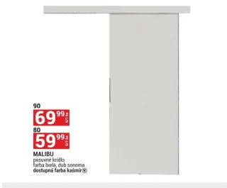 Posuvné dvere Malibu 90 cm