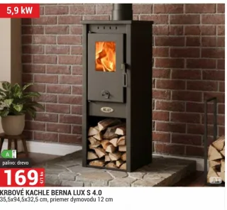 Krbové kachle Berna Lux S 4.0