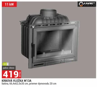 Kawmet krbová vložka W13A