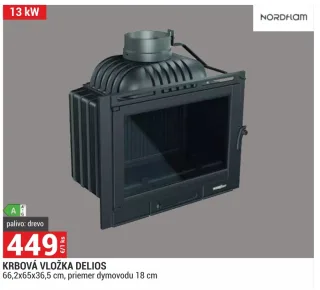 Nordflam krbová vložka Delios
