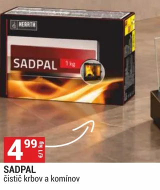 Sadpal čistič krbov a komínov