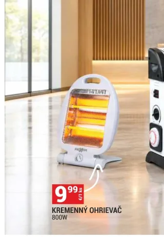 Kremenný ohrievač