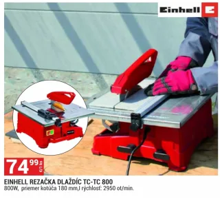 Rezačka dlaždíc Einhell TC-TC 800