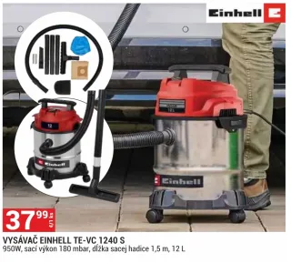 Vysávač Einhell TE-VC 1240 S