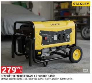 Generátor energie Stanley SG3100 Basic
