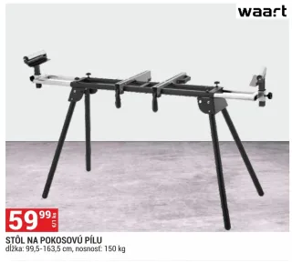 Waaart stôl na pokosovú pílu
