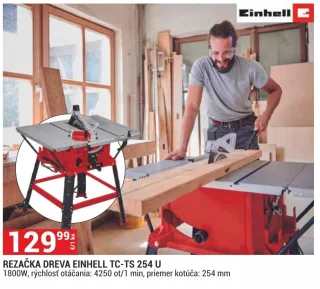 Rezačka dreva Einhell TC-TS 254 U