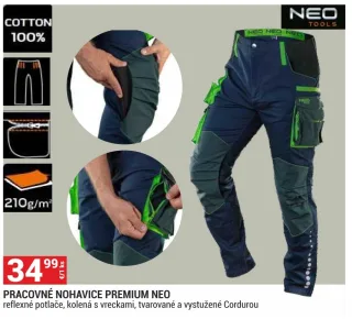 Pracovné nohavice Premium Neo