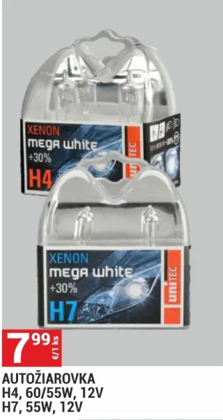 Autožiarovka H7