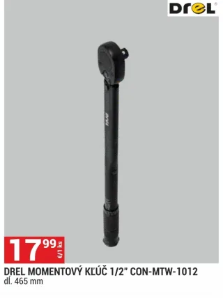 Drel momentový kľúč 1/2 CON-MTW-1012