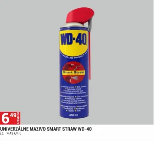 Univerzálne mazivo WD-40 Smart Straw