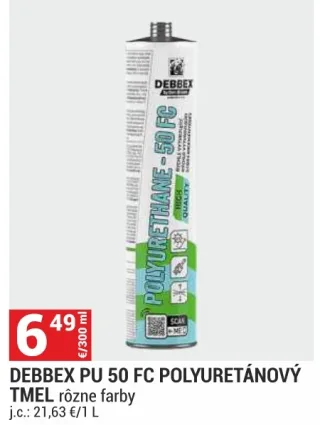 Debbex PU 50 FC polyuretánový tmel